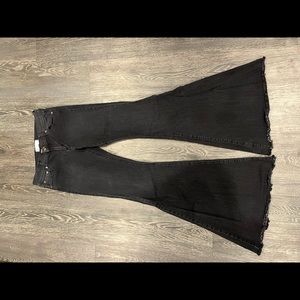 Free People flare leg jeans!